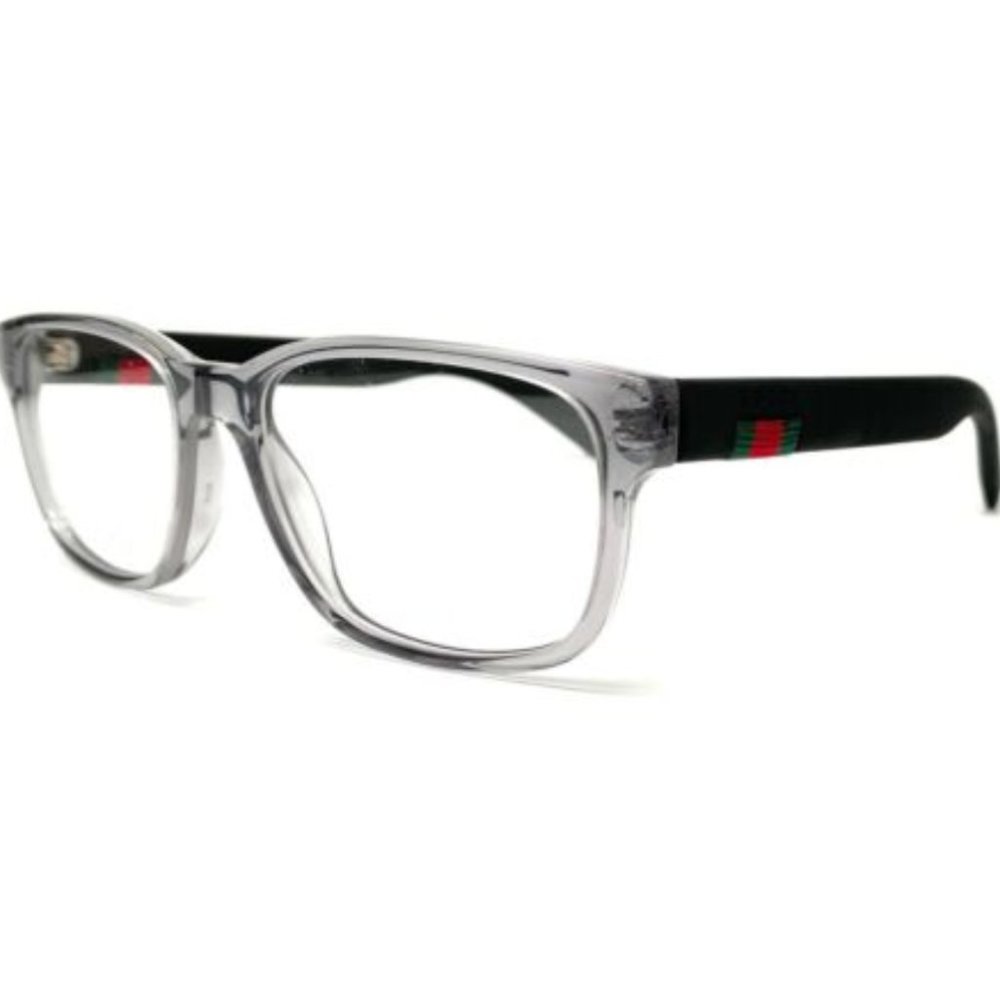 Gucci Women's Grey Rectangle Eyeglasses!
